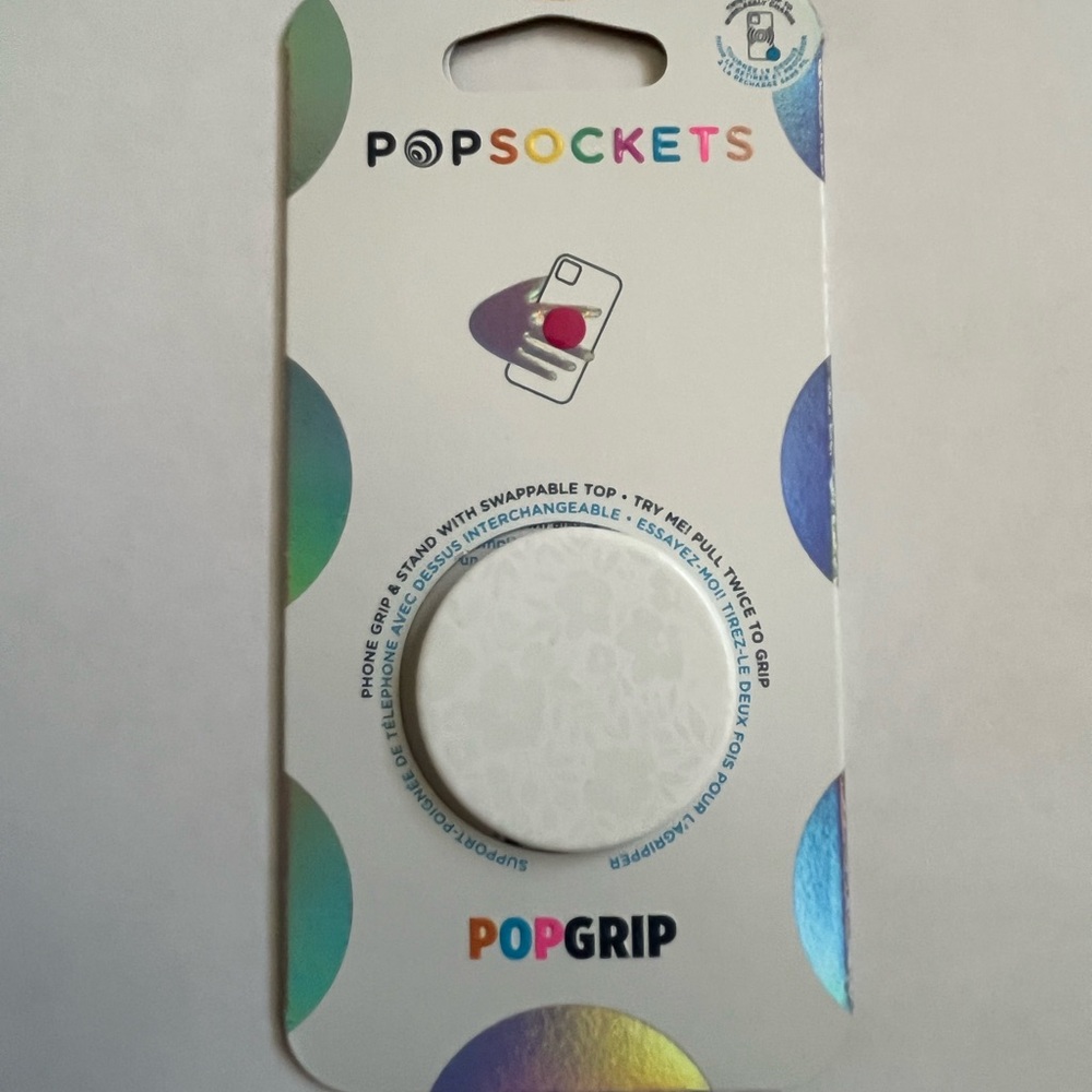 PopSocket PopGrip - White Blanc Fresh